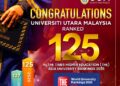 UUM lonjak ke tangga 125 terbaik Asia dalam The Asia University Rankings 2026