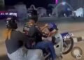 Bawa anak depan, isteri belakang ketika ‘wheelie’, lelaki ditahan polis